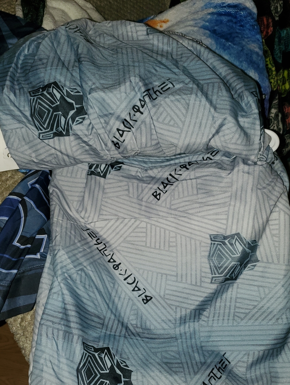 Twin Black Panthet Sheet Set